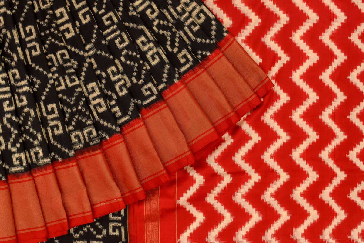 Pochampally Ikat silk saree PSIF060069