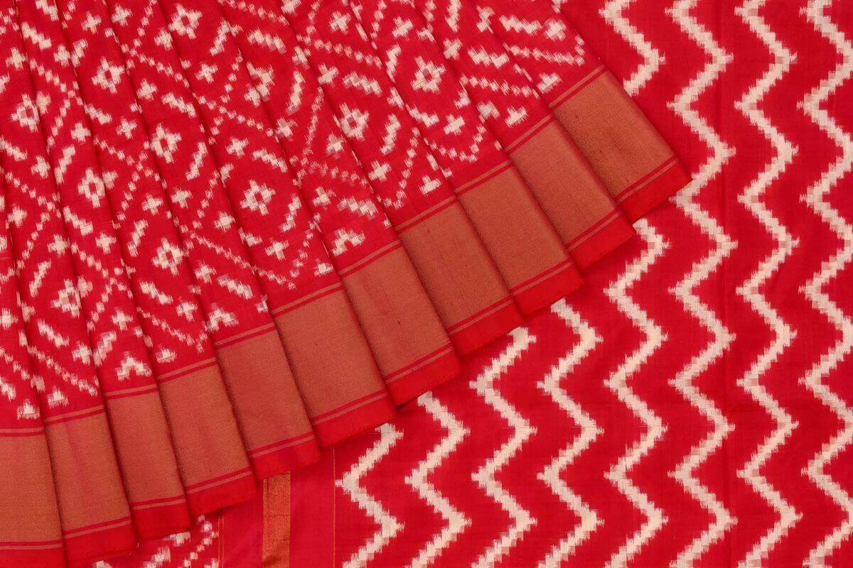 Pochampally Ikat silk saree PSIF060070