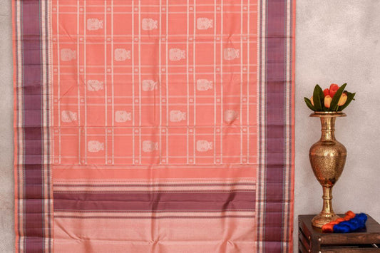 Sita mahalakshmi kanjivaram silk saree PSSM05SMLGAV201127