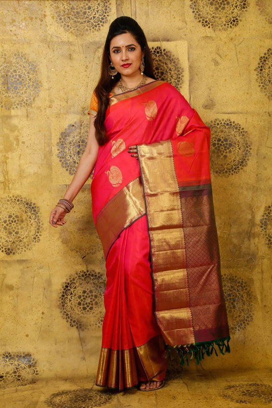 Shreenivas silks Kanjivaram silk saree PSSR012606